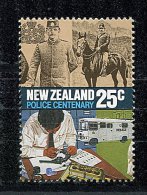 (cl 9 - P16) Nelle Zélande ** N° 914  (ref. Michel Au Dos) - Cent. De La Police Néo-zélandaise (police Montée, étude D'e - Unused Stamps
