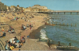 REGNO UNITO  SUSSEX  WORTHING  The Beach And Pier - Worthing