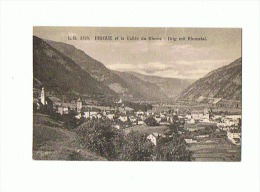 CPA SUISSE BRIGUE Et La Vallée Du Rhone - Brigue-Glis 