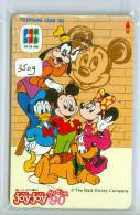 Télécarte Japon  (3509)   DISNEY *  Phonecard Japan * TELEFONKARTE * - Disney