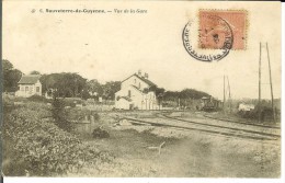 CPA  SAUVETERRE DE GUYENNE, Vue De La Gare  5129 - Andere Gemeenten