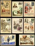 FRANCE - LOT DE 8 CARTES MAXIMUM JOURNEE DU TIMBRE - Colecciones & Series