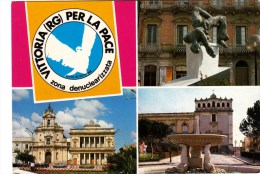 3759.   Vittoria Per La Pace - Ragusa - Zona Denuclearizzata - Vedutine - Vittoria