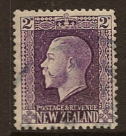 NZ 1915 2d Violet KGV SG 417a U ZP111 - Used Stamps
