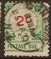 NZ 1899 2d Postage Due Large D SG D11 U ZP135 - Postage Due