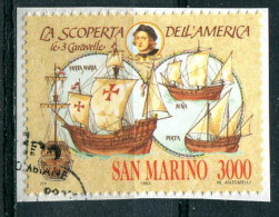 Saint Marin 1991 - YT 1270 (o) Sur Fragment - Gebraucht