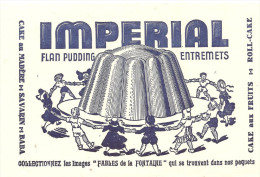 Buvard IMPERIAL Flan Pudding Entremets - Produits Laitiers