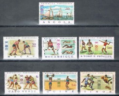 AFRICA MACAU TIMOR 1972  JOGOS OLÍMPICOS DE MUNIQUE   JEUX OLIMPIQUES DE MUNICH   MUNICH OLYMPIC GAMES - Portuguese Africa