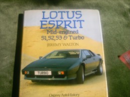 Lotus Esprit Mid-engined S1,S2,S3 & Turbo - Jeremy Walton - 1950-Maintenant