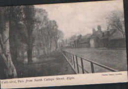 CATHEDRAL VIEW FROM NORTH COLLEGE STREET ELGIN USED 1905 TO MISS SHIER 11 UNIVERSITY GARDENS GLASGOW - Moray