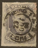 BRAZIL 1878 1000r Dom Pedro SG 66 U EO43 - Used Stamps
