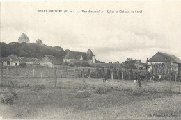 SOREL MOUSSEL - 28 - Vue D'Ensemble - Eglise Et Chateau De Sorel - VAN - - Sorel-Moussel