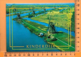 CPM, KINDERDIJK: Vue Aérienne - Kinderdijk
