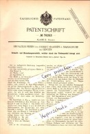 Original Patent - S. Peisen Und H. Maassen In Mariagrube B. Hingen / Heinsberg ,1894, Schachtverschluß , Bergbau , Zeche - Heinsberg