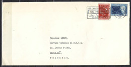 2 Lettres  Cachet  COPENHAGUE  Annee 1965  Pour  PARIS    Avec  2 Et 3 Timbres - Brieven En Documenten