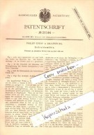 Original Patent - Philipp Kneip In Dillenburg , 1882 , Getreidemühle , Landwirtschaft , Agrar !!! - Dillenburg