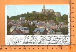 KÖNIGSTEIN: Gruss Aus Königstein Lithographie - Koenigstein