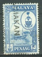 MALAYA - PENANG 1960: ISC 61 / YT 55 / Sc 62 / SG 61 / Mi 61, O - FREE SHIPPING ABOVE 10 EURO - Penang
