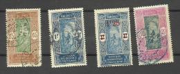 Dahomey N°76, 78, 80, 85 Cote 4.40 Euros - Gebraucht