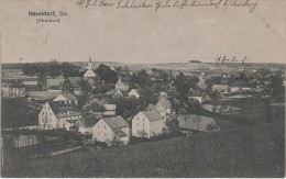 AK Naundorf Oberdorf Mit Kirche Bei Freiberg Niederbobritzsch Bobritzsch Niederschöna Hilbersdorf Halsbrücke Colmnitz - Hetzdorf