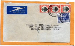 South Africa 1961 Cover Mailed To USA - Cartas