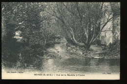 Yvelines 78 Beynes Vue De La Mauldre à L'Usine Renault 1923 L'Hoste - Beynes