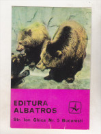 Romanian Small Calendar - Editura Albatros 1974 - Calendrier , Roumanie - Formato Piccolo : 1971-80