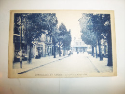 2yfj - CPA - CORMEILLES EN PARISIS - La Gare Et L'avenue Foch - [95] -  Val D´Oise - Cormeilles En Parisis