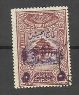 Grand Liban N°197 Cote 30 Euros - Usados