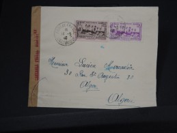 FRANCE- MARTINIQUE  LETTRE DE FORT DE FRANCE  POUR ALGER   AVEC CENSURE 1940  AFF PLAISANT   LOT P2664 - Brieven En Documenten