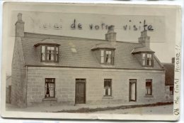 - Carte Photo - Perthshire - Oh The Guld Hoose, House, Maison, écrite, Petit Format, Glacée, Rare, Scans. - Perthshire