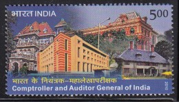 India MNH 2010, Comptroller And Auditor General, CAG For Receipts & Expenditure Data, Account Audit, Mathematics, - Ongebruikt