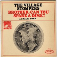 The VILLAGE STOMPERS : Brother, Can You Spare A Dime ? / Fiddler On The Roof / Magic Horn / Sweet Water Bay (EP) - Instrumental