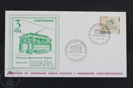 Tram Topic Cover - Centenary Barcelona - Sants Tramay 1875 - 1975 - Tram