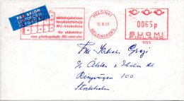 FINLANDE. Belle Enveloppe Ayant Circulé En 1966. - Storia Postale