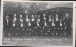 Glyndwr's Male Choir Mountain Ash Wales 4th American Tour 1919 S. Watson Unused Some Damage To The Back - Glamorgan