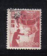 W2741 - GIAPPONE 1956 ,  100 Yen N. 401  Usato - Used Stamps