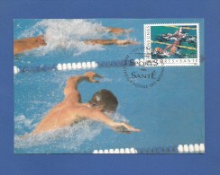 Vereinigte Nationen 1988 , Sports = Sante - Maximum Card - 17.6.1988 - - Cartes-maximum