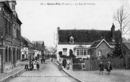 SAINT-POL-SUR-TERNOISE LA RUE DE FREVENT ANIMEE - Saint Pol Sur Ternoise