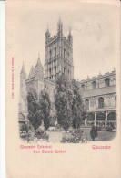 1900 CIRCA GLOUCHESTER CATHEDRAL FROM CLOISTER GARDEN - Gloucester