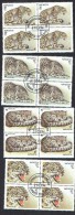 KYRGYZSTAN Kirghizistan 1994, PANTHERES, 4 Valeurs X 4, Oblitérés / Used. R280x4 - Kyrgyzstan