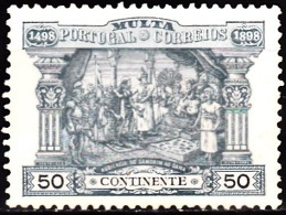 PORTUGAL -1898, (PORTEADO) 4º Centenário Descobrimento Caminho Marítimo P/ Índia. 50 R.  (*) MNG  MUNDIFIL  Nº 4 - Nuovi