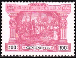 PORTUGAL -1898, (PORTEADO) 4º Centenário Descobrimento Caminho Marítimo P/ Índia. 100 R.  **MNH  MUNDIFIL  Nº 5 - Ungebraucht