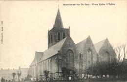 BELGIQUE - FLANDRE OCCIDENTALE - HEUVELLAND - WESTNIEUWKERKE-DE-KERK (NEUVE-EGLISE) - Eglise. - Heuvelland