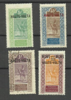 Haute-Volta N°4, 12, 15, 18 Cote 4 Euros - Used Stamps