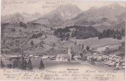 Suisse,schweiz,svizzera,h Elvetia,swiss,switzerland ,1906,MONTBOVON,haut Intyamon,fribourg,gruyère ,village - Fribourg