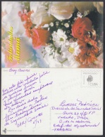 1999-EP-13 CUBA 1999. Ed.29j. MOTHER DAY SPECIAL DELIVERY. ENTERO POSTAL. POSTAL STATIONERY. FLOWERS. FLORES. USED. - Lettres & Documents