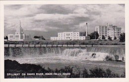 Spillway On Snake River Idaho Falls Idaho - Idaho Falls