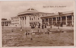 ROYAUME UNI,UNITED KINGDOM,ANGLETERRE,ENGLAN D,SOMERSET,BATH,1920,open Air,piscine,blackpool,nag Eur,nageuse,thermale - Bath