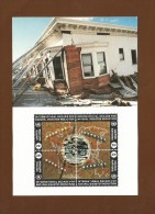 Vereinigte Nationen 1994 , International Decade For Natural Disaster -  Maximum Card - May 24.1994 -4 Scan - - Cartes-maximum
